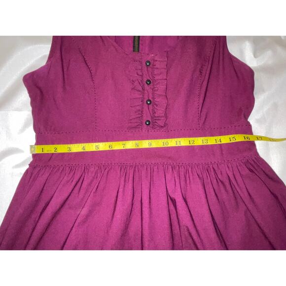 Kensie Magenta Dress - Size L - Fun Fit & Flare Design - Picture 7 of 11